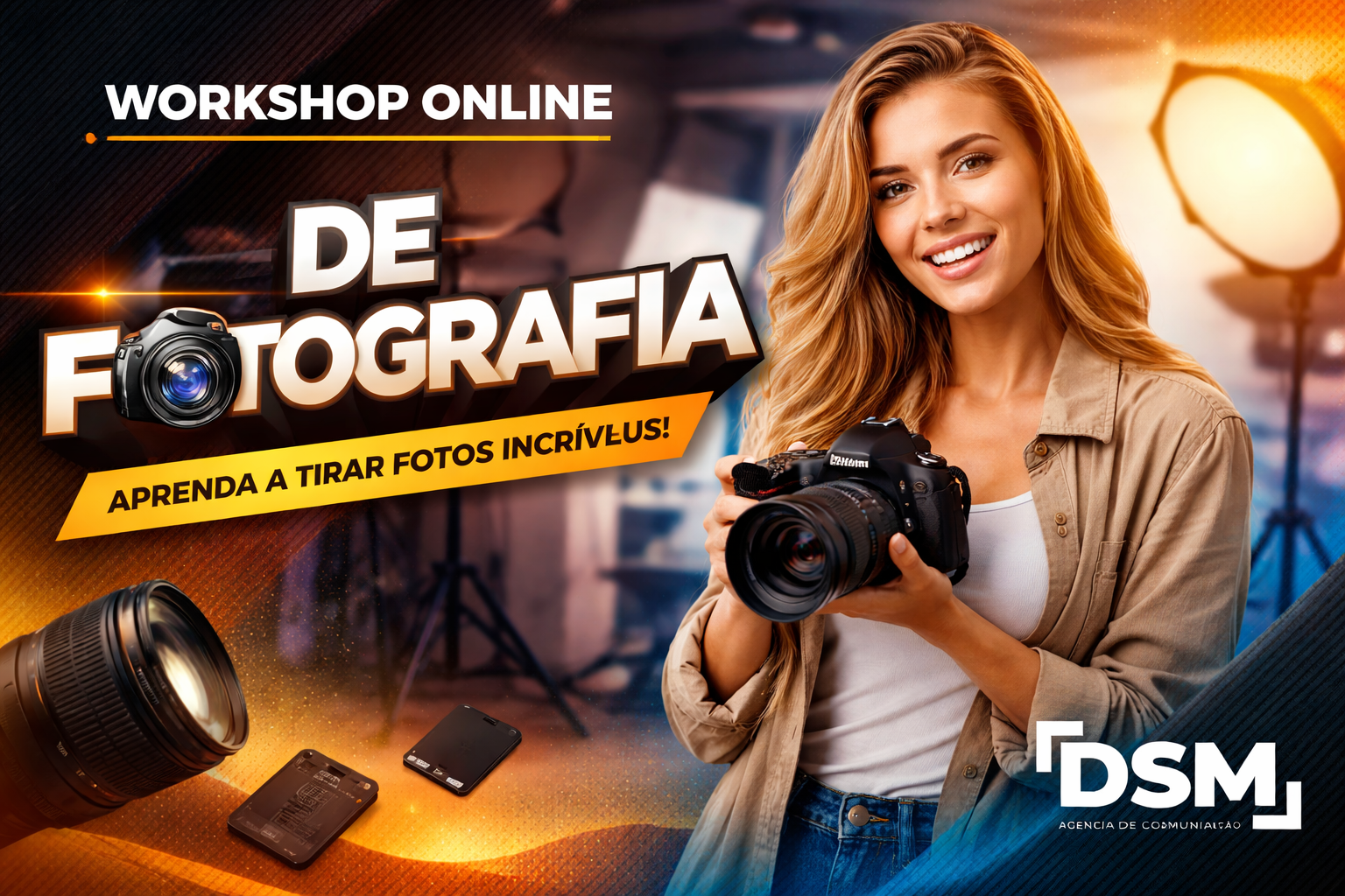 Workshop Online de Fotografia